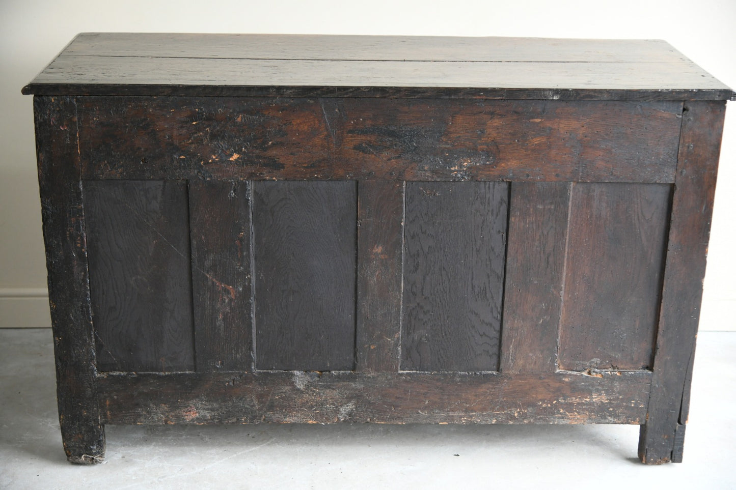 Antique Georgian Oak Welsh Dresser Base