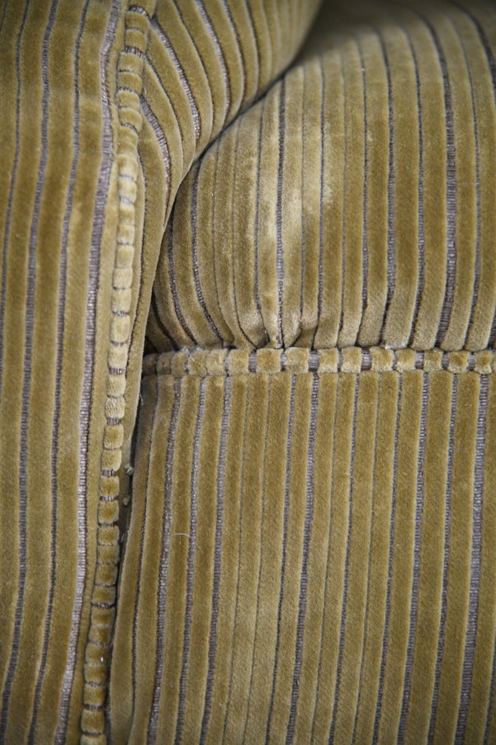 Large Antique Corduroy Sofa