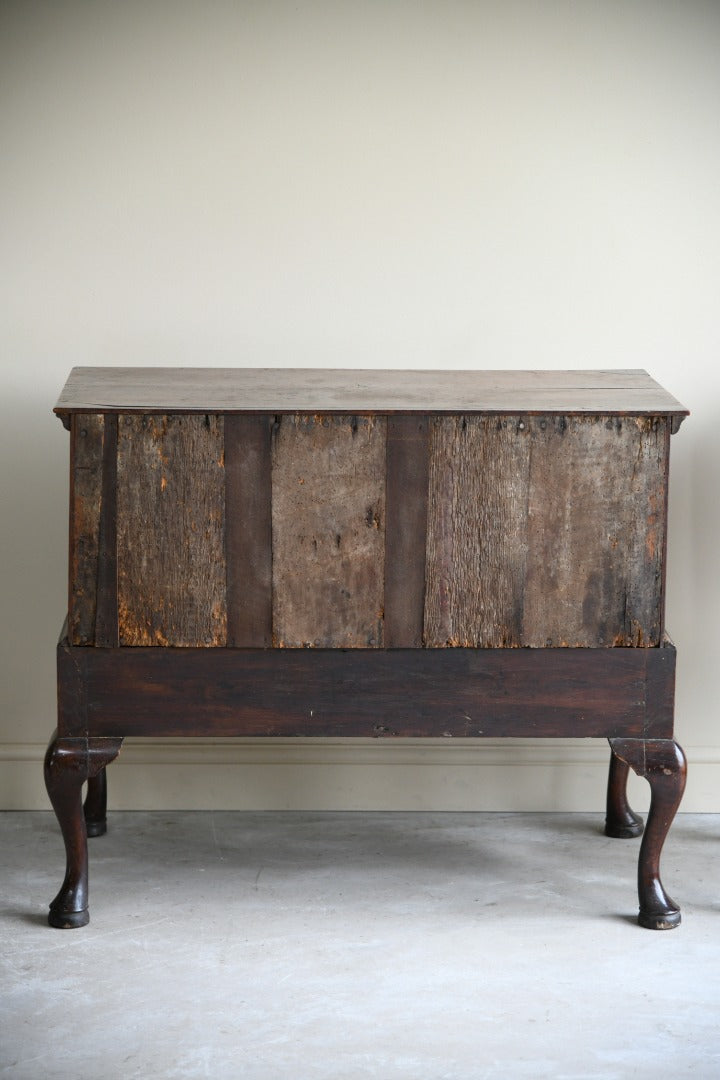 Georgian Oak Chest on Stand