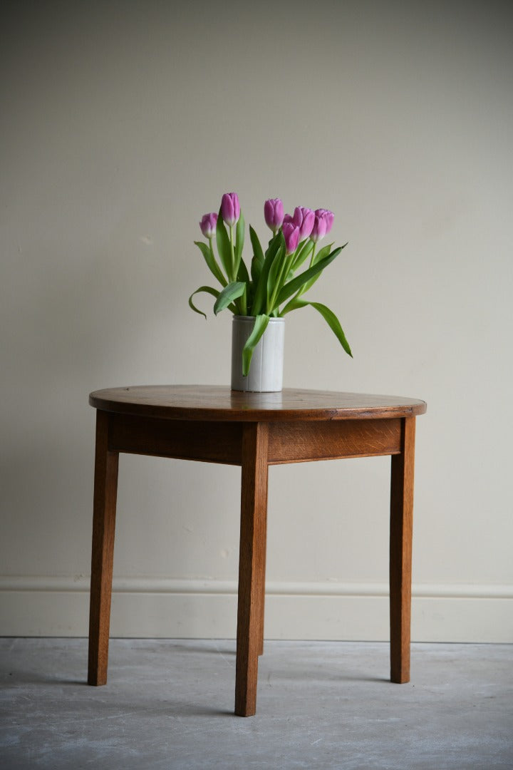 Vintage Oak Occasional Table