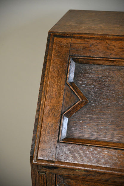 Early 20th Century Oak Bureau