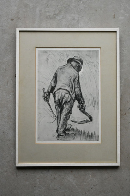 Van Gogh Print - Reaper