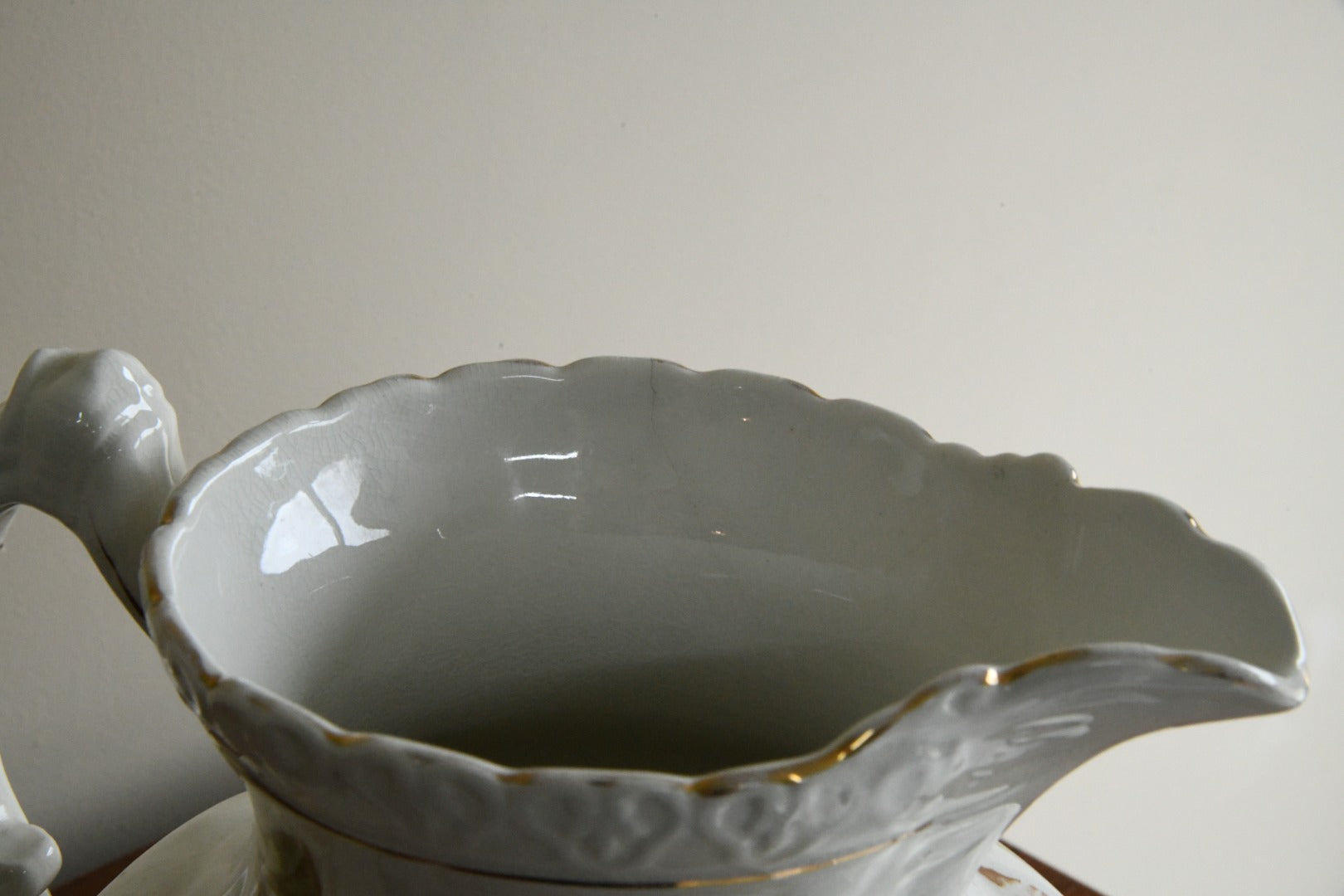 Victorian Floral Wash Bowl & Jug