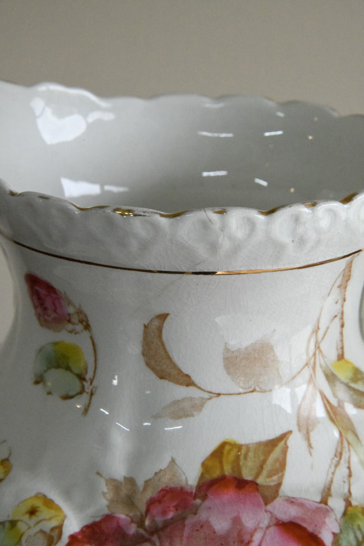 Victorian Floral Wash Bowl & Jug