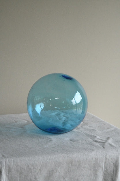 Vintage Large Blue Glass Float