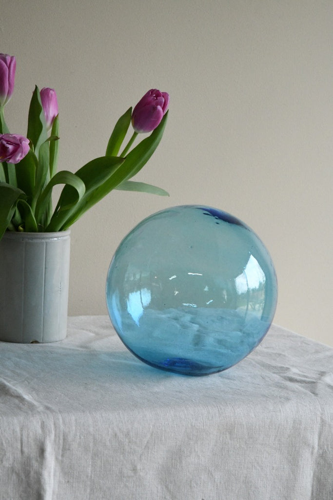 Vintage Large Blue Glass Float