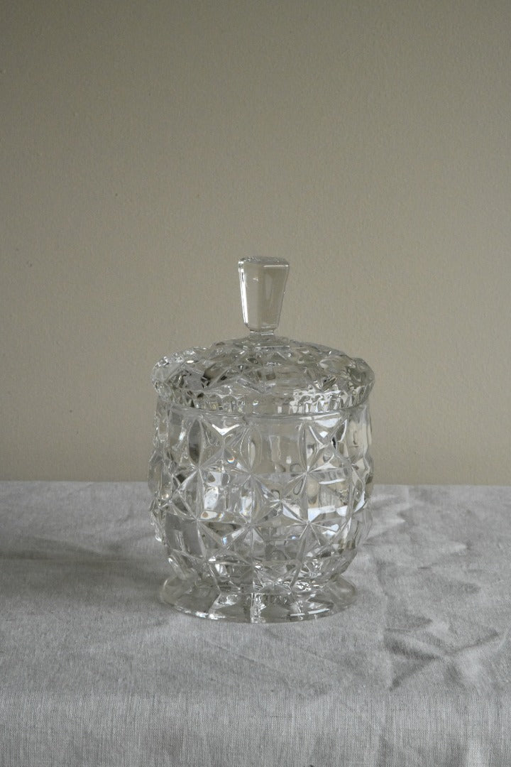 Large Glass Jar & Lid