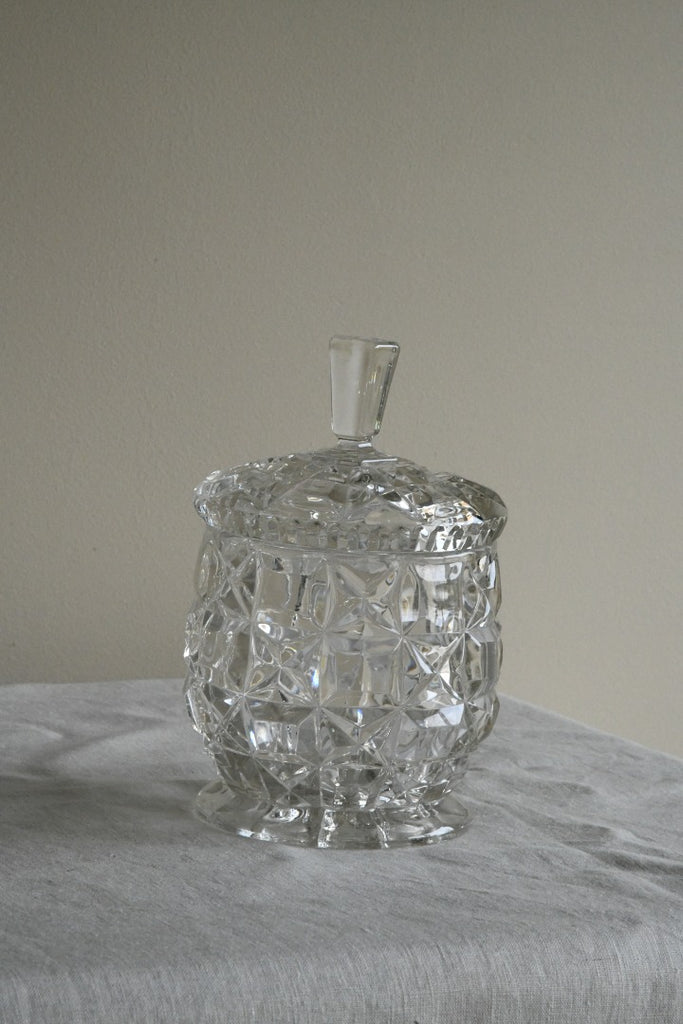 Large Glass Jar & Lid