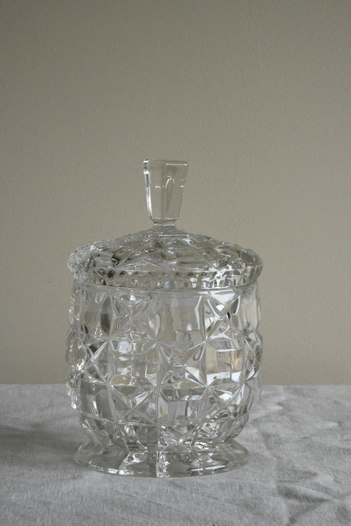 Large Glass Jar & Lid