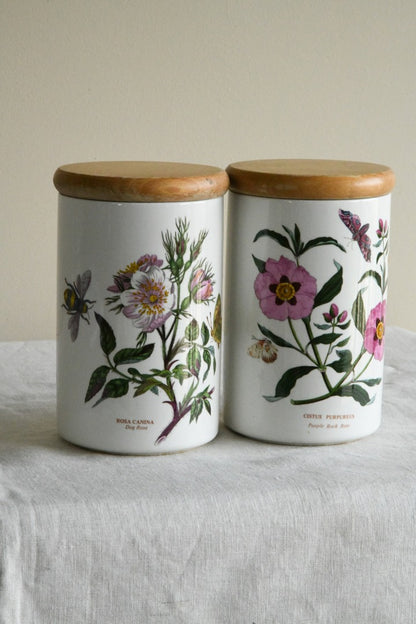 Pair Portmeirion Jars