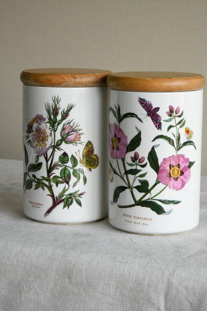 Pair Portmeirion Jars