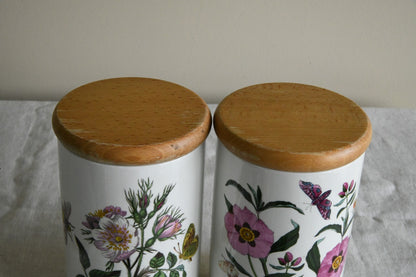 Pair Portmeirion Jars