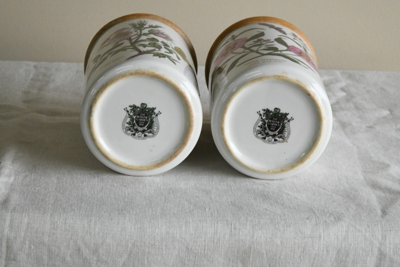 Pair Portmeirion Jars