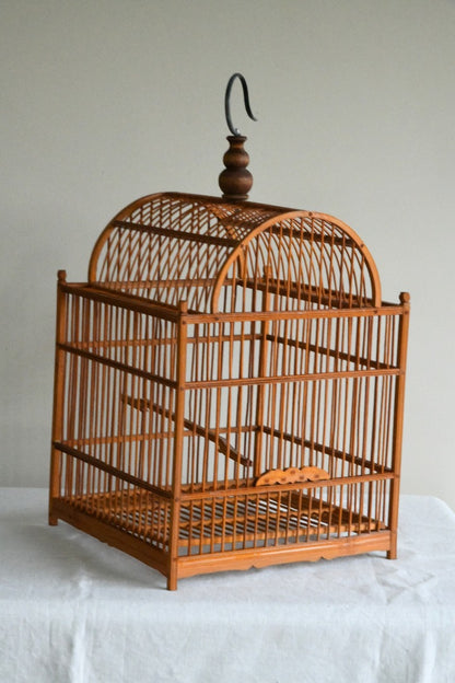 Wooden Birdcage