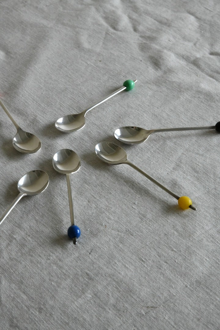 6 Vintage Coffee Spoons