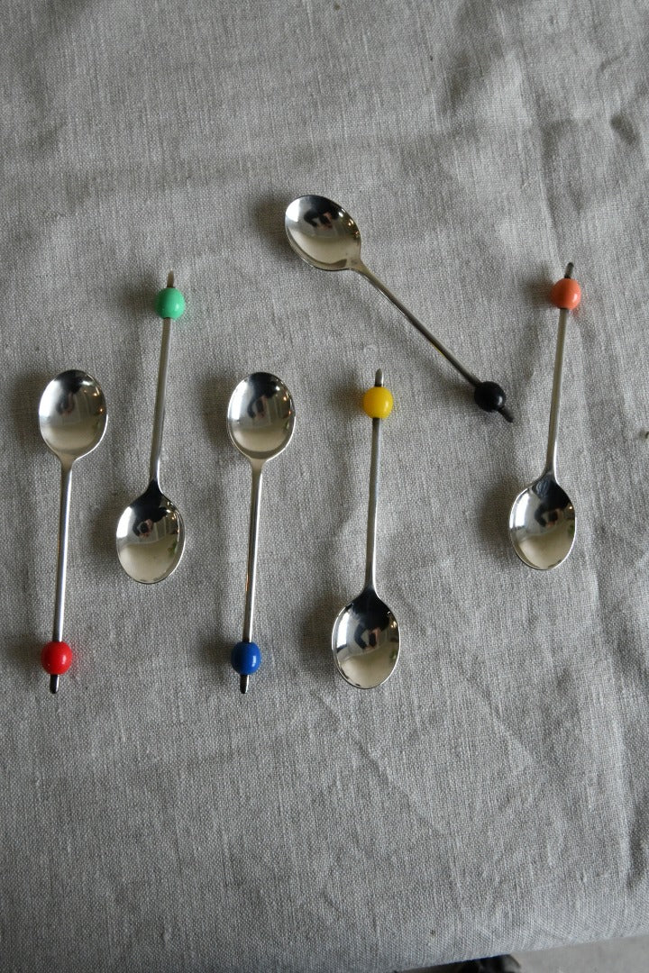 6 Vintage Coffee Spoons