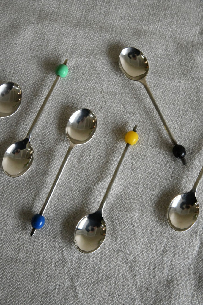 6 Vintage Coffee Spoons