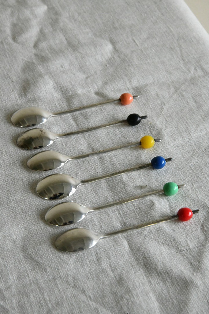 6 Vintage Coffee Spoons