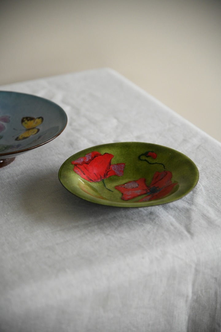 Pair Vintage Floral Bowls