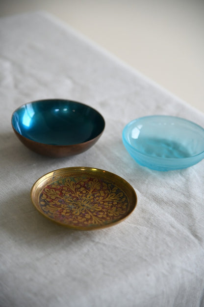 Three Small Pin Dishes