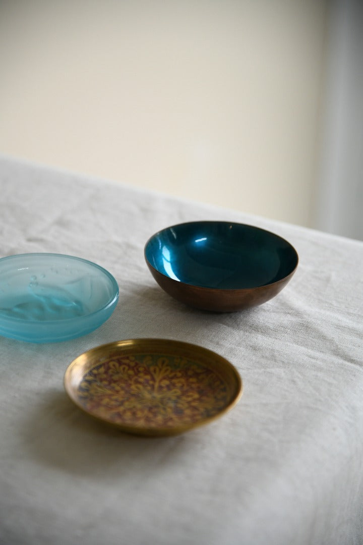 Three Small Pin Dishes