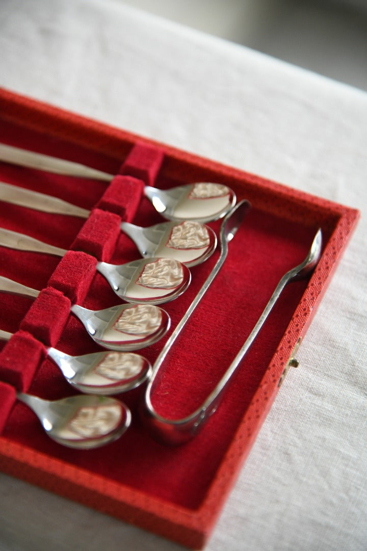 Vintage Boxed Teaspoons