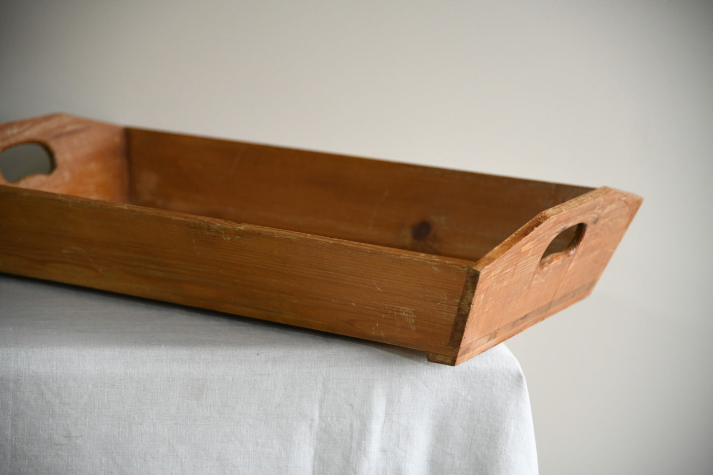 Large Rustic Pine Serving Tray