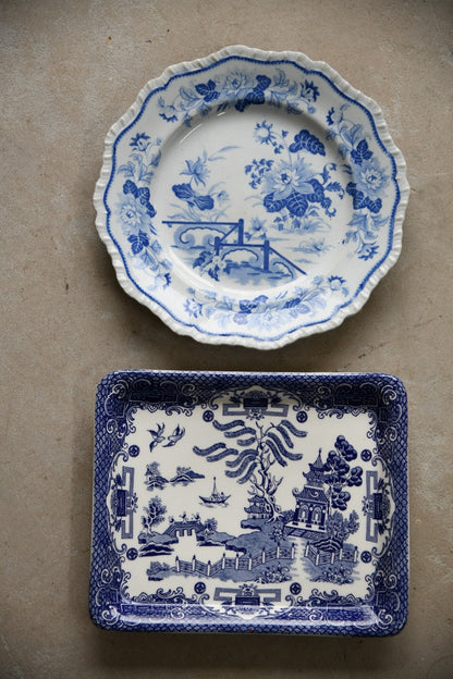 Blue & White Plates