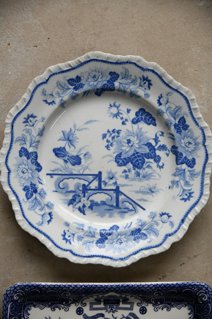 Blue & White Plates