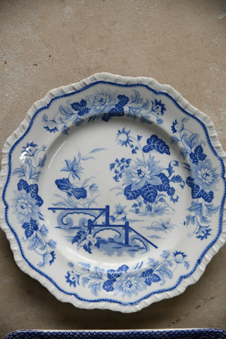 Blue & White Plates