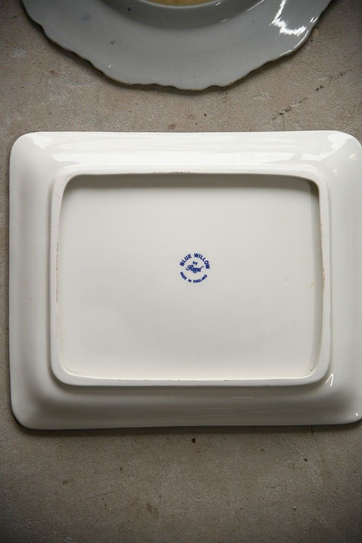 Blue & White Plates