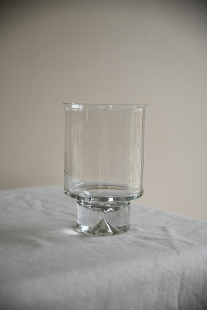 Glass Hurricane Vase