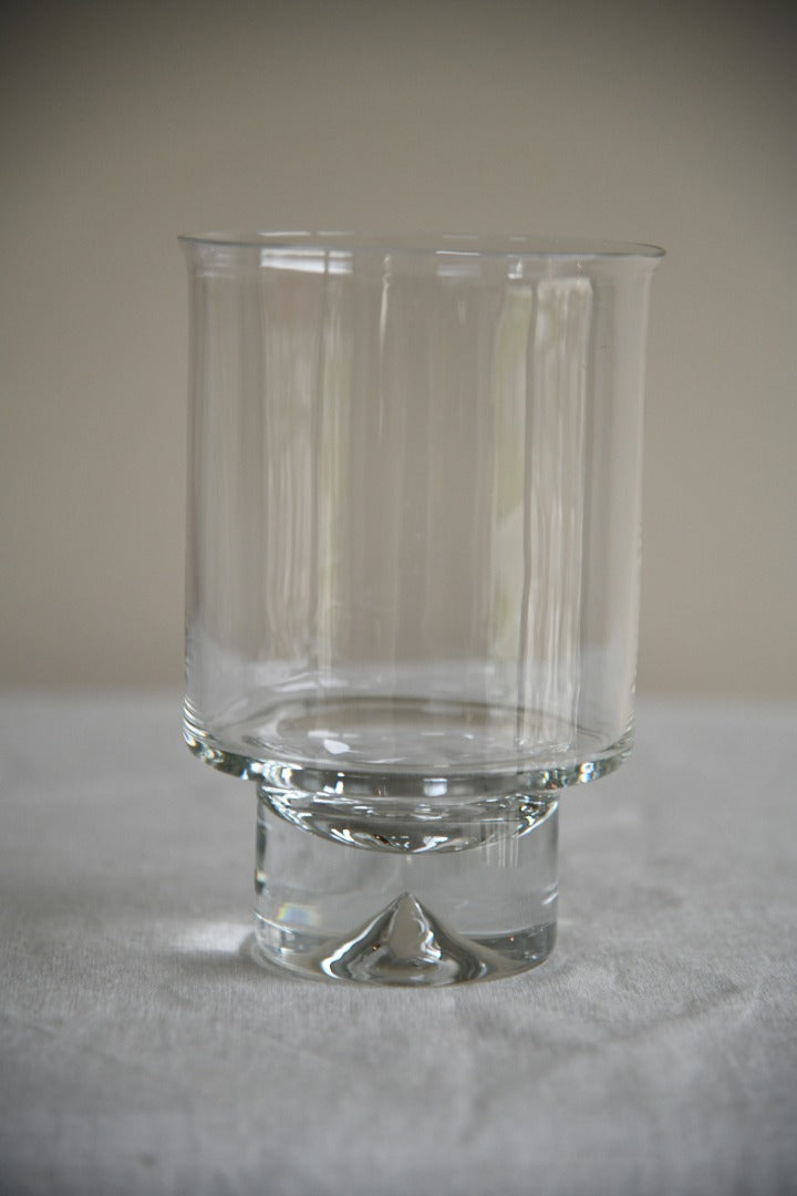 Glass Hurricane Vase