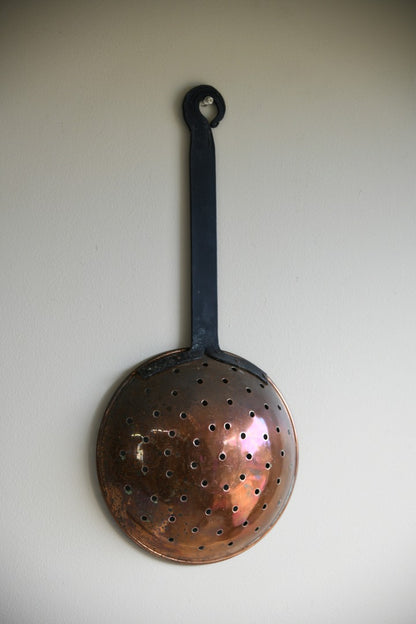 French Copper Strainer