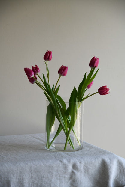 Clear Glass Vase