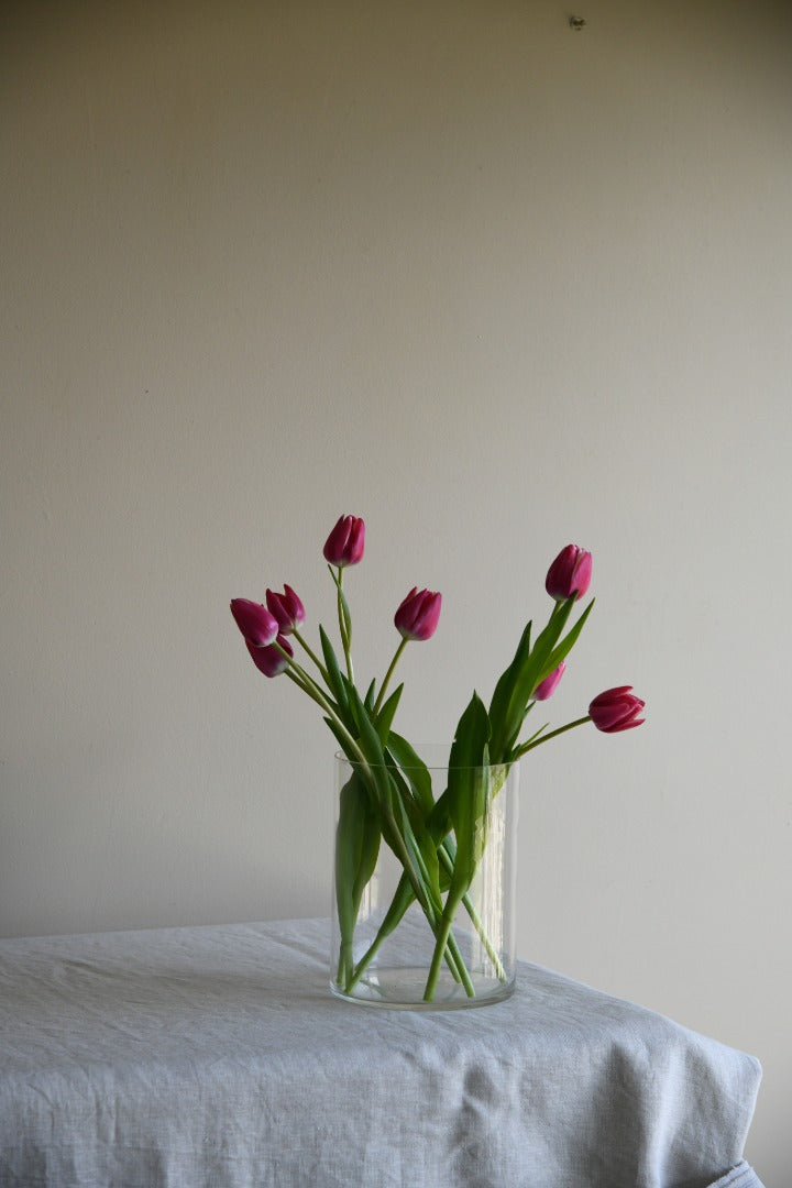 Clear Glass Vase