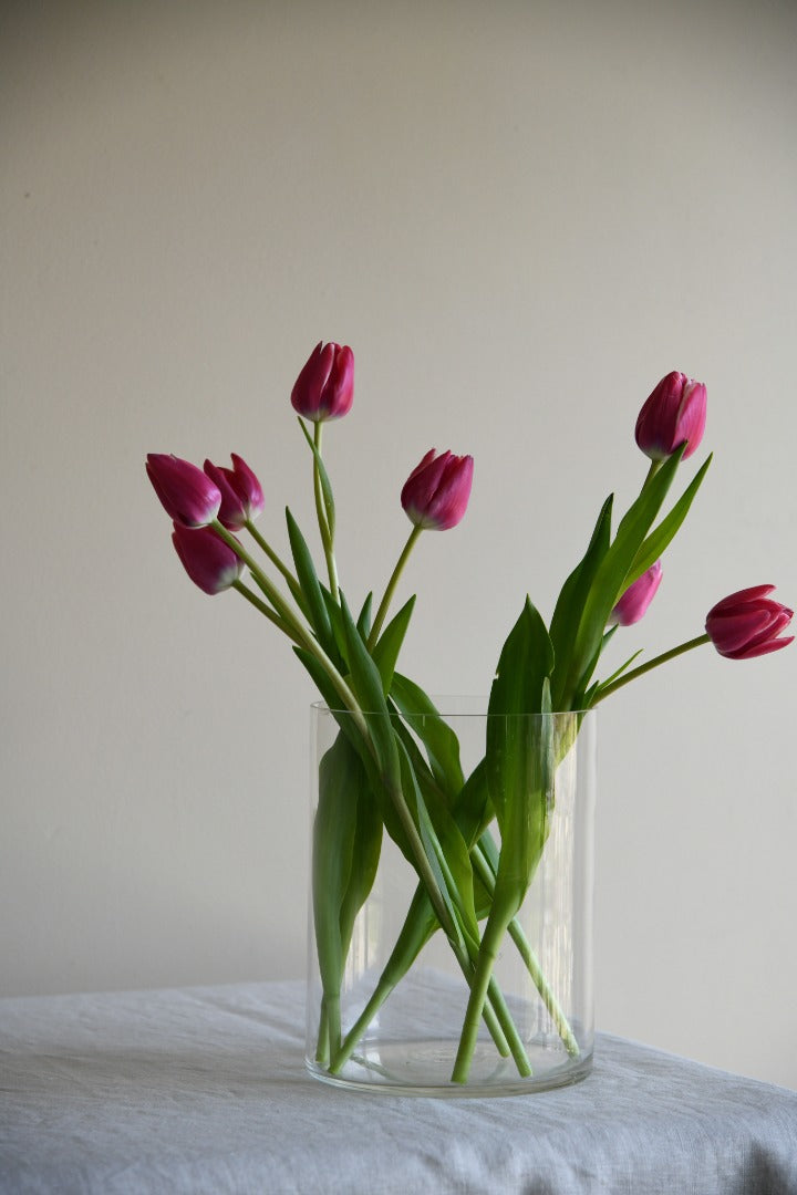 Clear Glass Vase