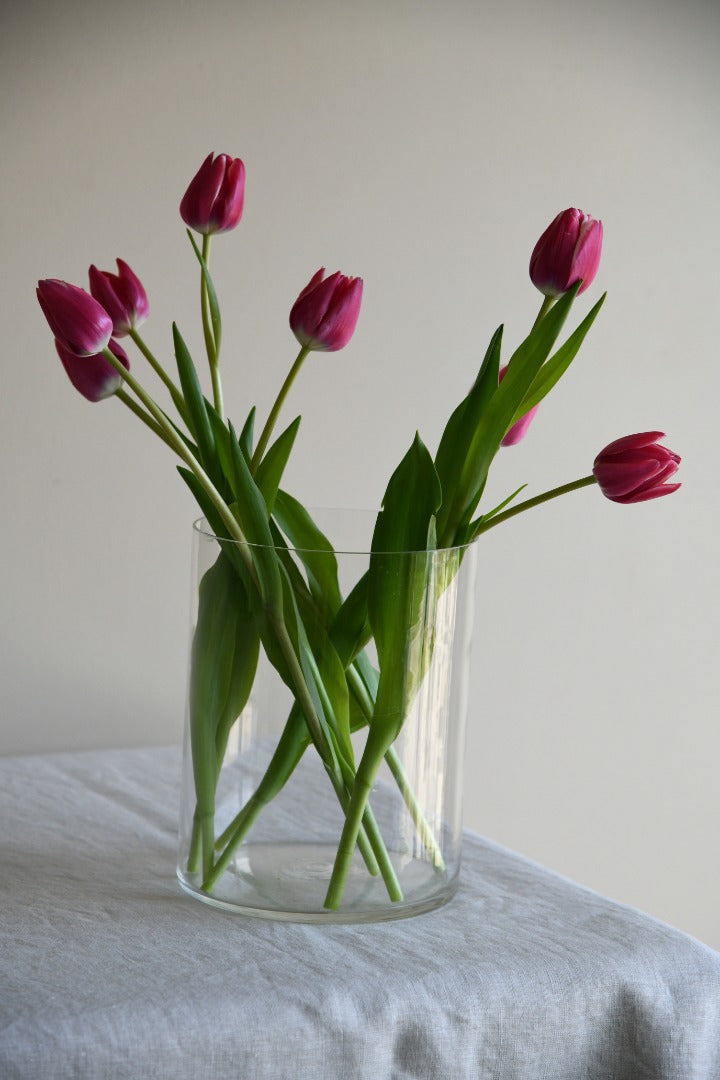 Clear Glass Vase