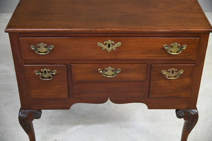 American Chippendale Mahogany Lowboy