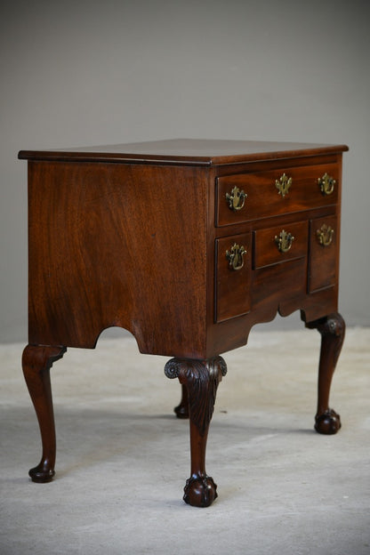 American Chippendale Mahogany Lowboy