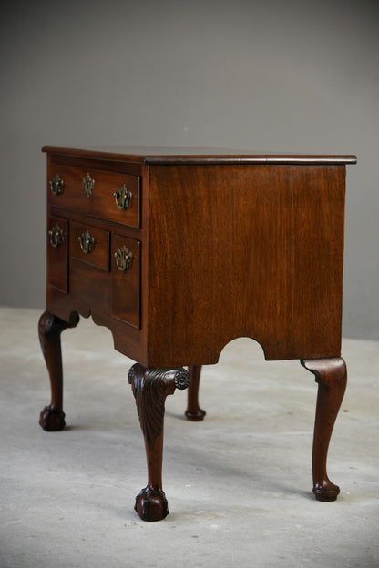 American Chippendale Mahogany Lowboy