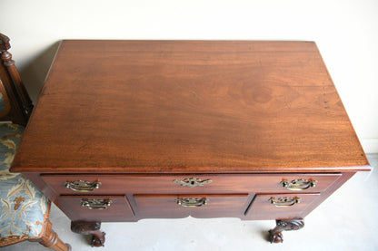 American Chippendale Mahogany Lowboy