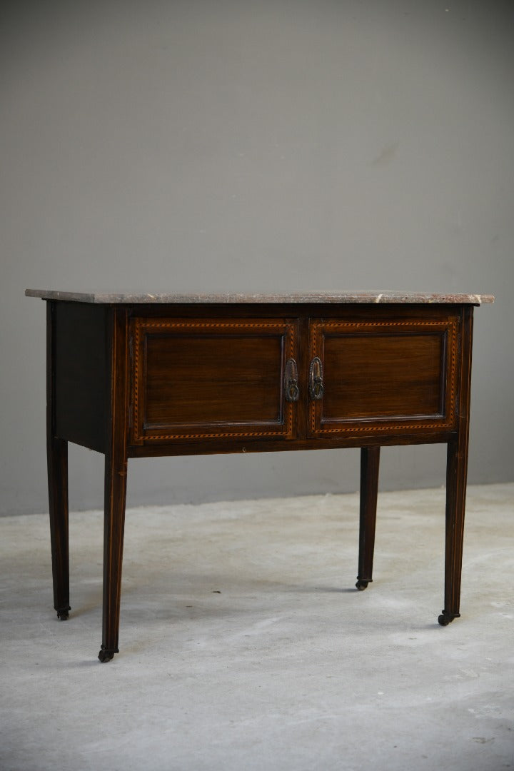 Edwardian Marble Washstand