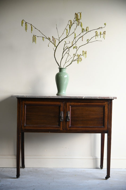 Edwardian Marble Washstand