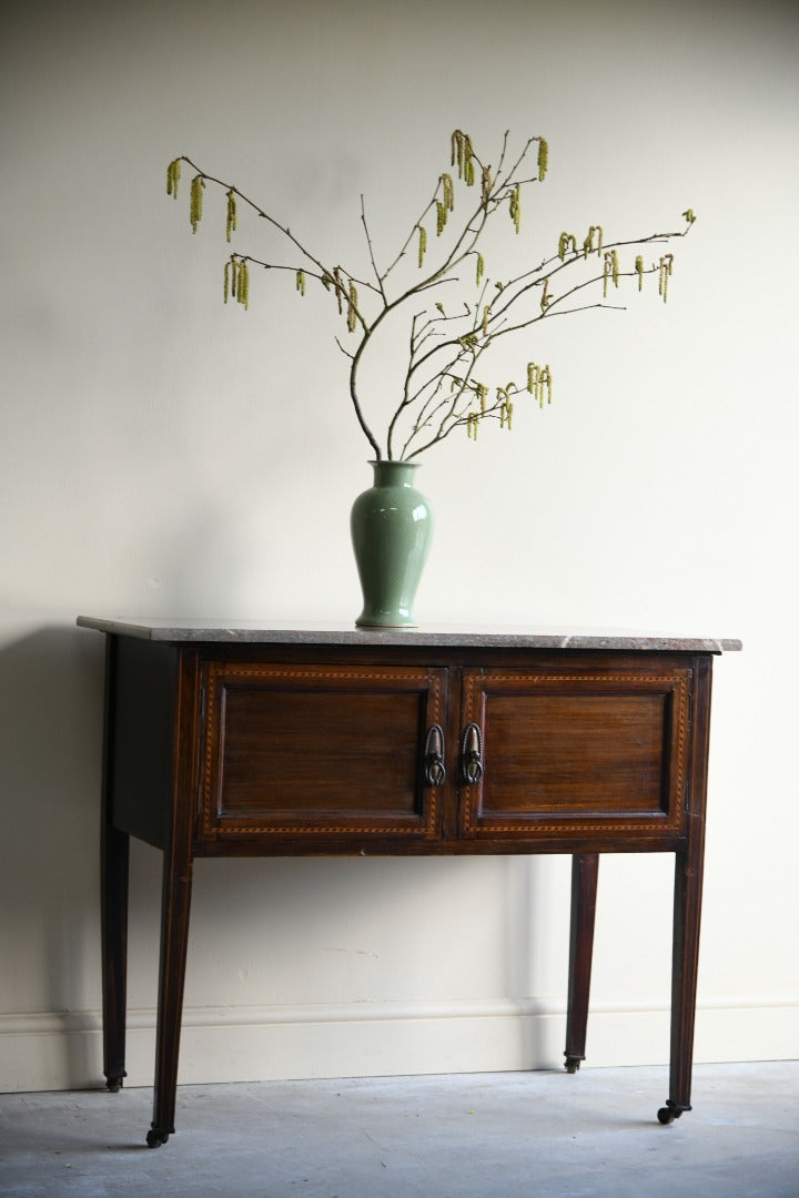 Edwardian Marble Washstand