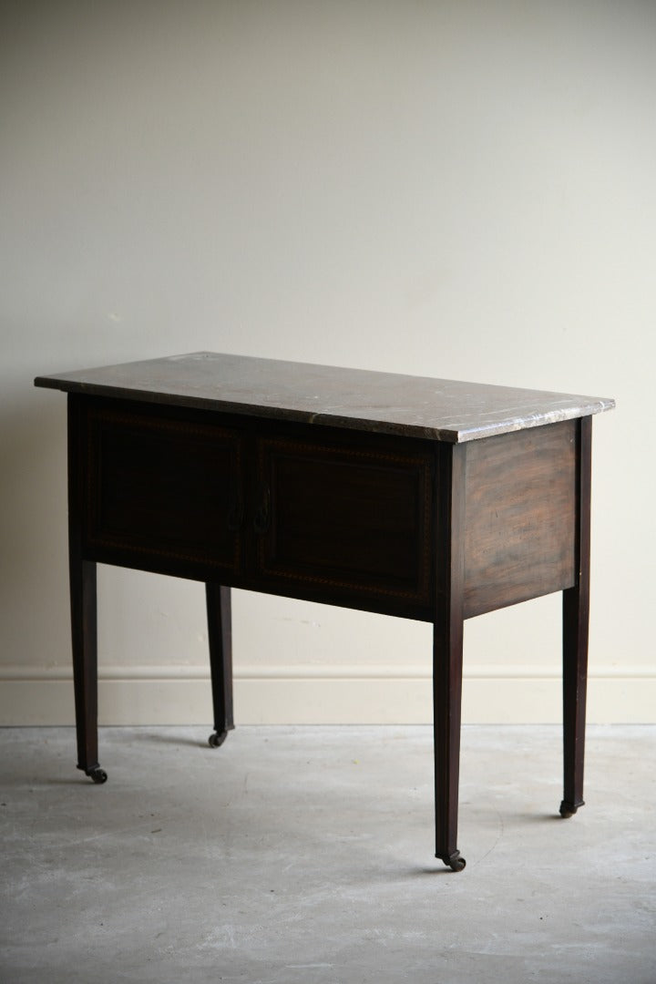 Edwardian Marble Washstand