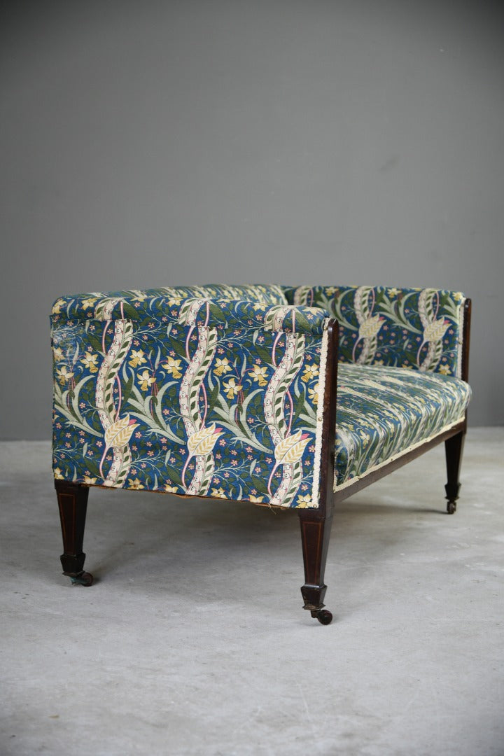 Upholstered Edwardian Morris & Co Daffodil Sofa