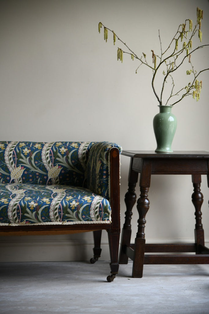 Upholstered Edwardian Morris & Co Daffodil Sofa