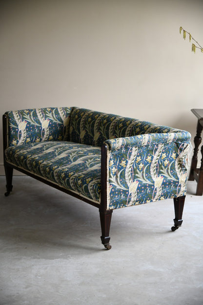 Upholstered Edwardian Morris & Co Daffodil Sofa