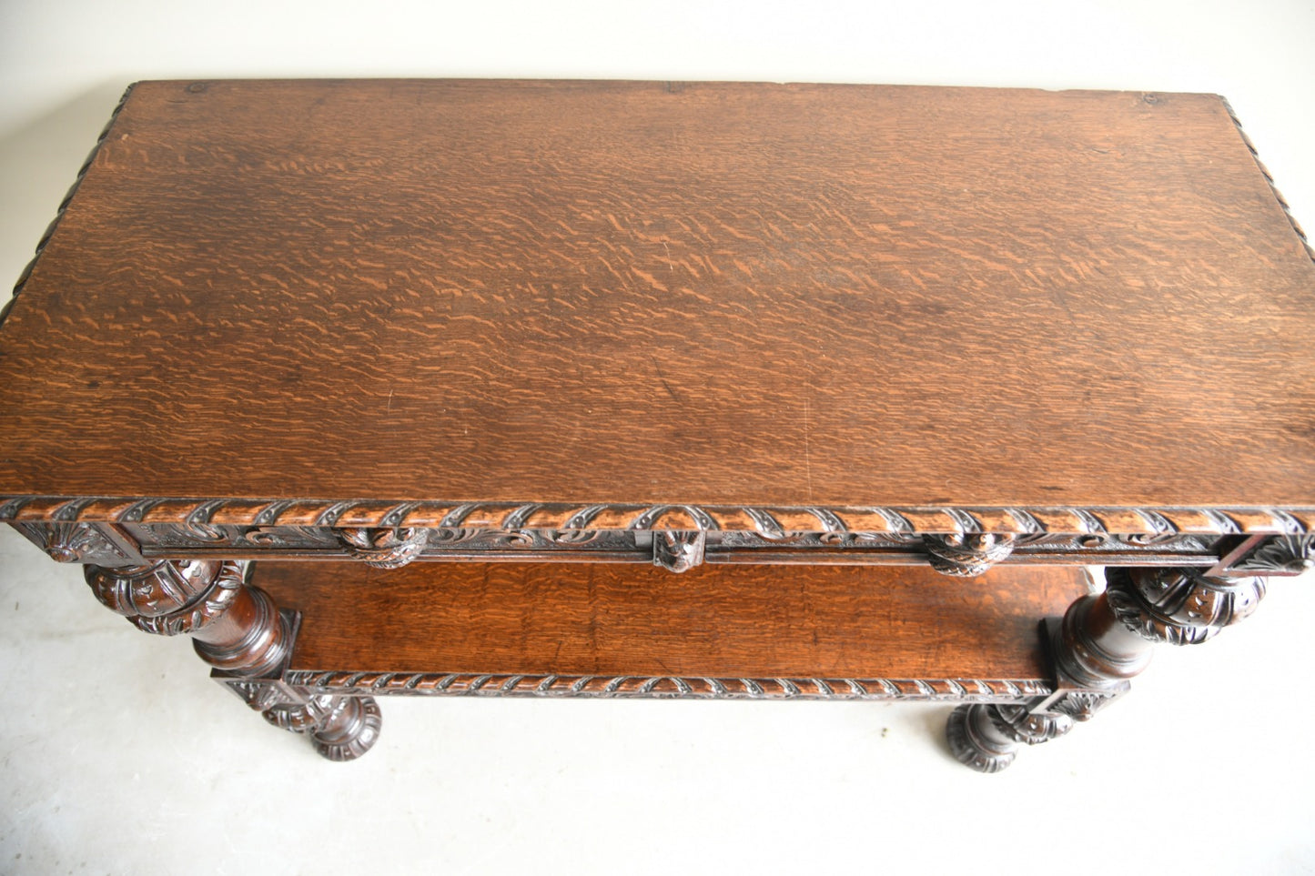 Victorian Carved Oak Buffet